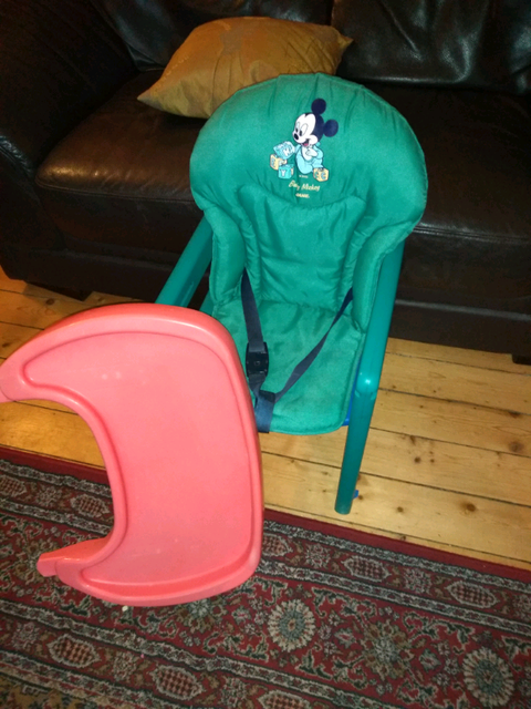 mickey mouse feeding chair